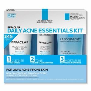 La Roche-Posay Effaclar Daily Acne Essentials Kit - Blue